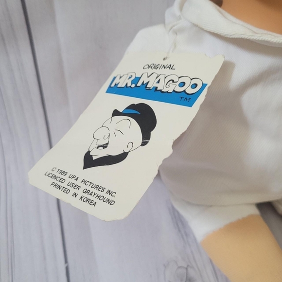 Vintage Original Mr. MAGOO plush Doll 1989 - Picture 5 of 6